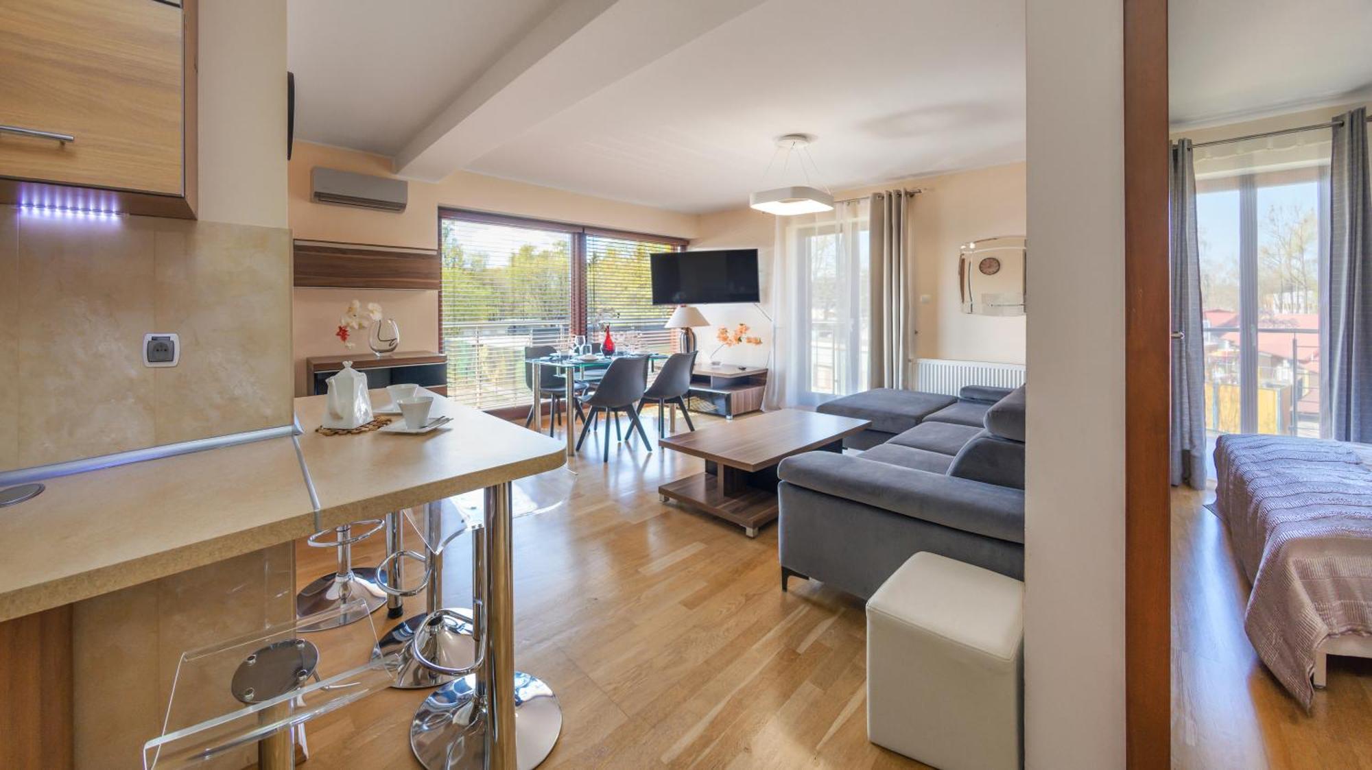 Apartamenty Sun & Snow Villa Klif - Blisko Plazy, Blisko Centrum Jastrzębia Góra Dış mekan fotoğraf